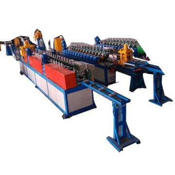 Storage shelf with butterfly holes rolling forming machine