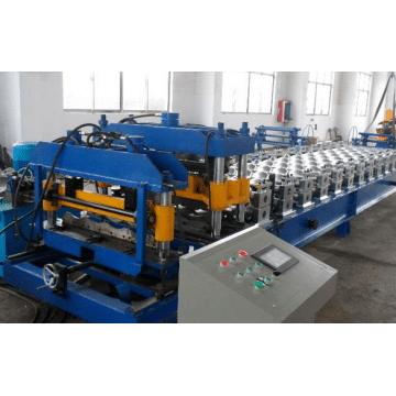 Colored Glazed Steel Roof Tile Roll Forming Machine