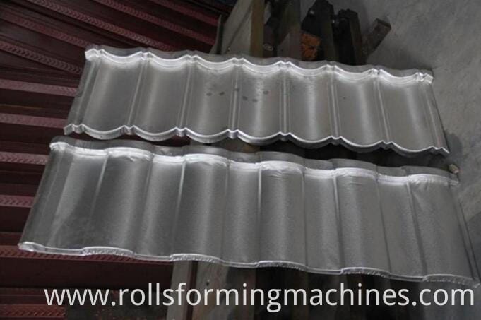 Metro Roman Roof Tiles machine stone coated tile production line 