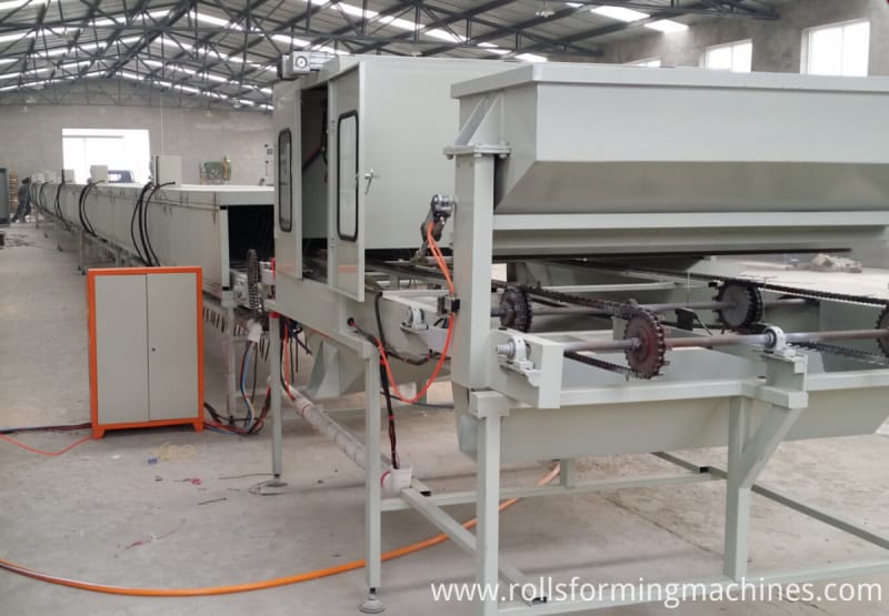 stone coated roofing tile machine