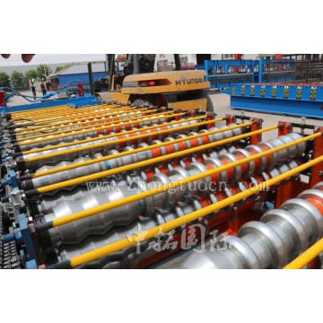 Double Layer Wall Panel Metal Roof Sheet Roll Forming Machine