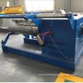 ZT manual and hydraulic decoiler 10 tons steel uncoiler machine