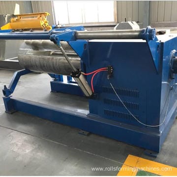 ZT manual and hydraulic decoiler 10 tons steel uncoiler machine