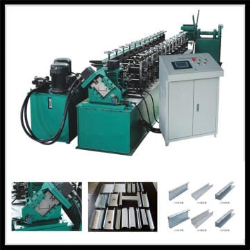 Suspended ceiling channel making machine