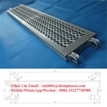 Scaffolding plank roll forming machine