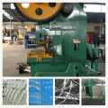 Double strands barbed wire mesh machine