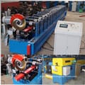 metal G550 gutter pipe roll forming machine