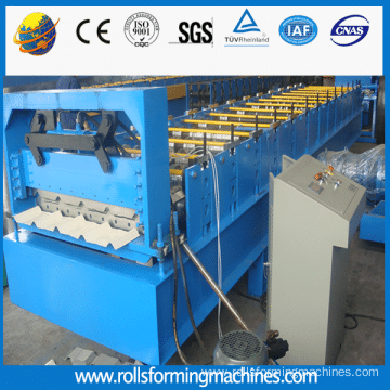 1000 Trapezoid Steel Roofing Sheet Roll Forming Machine