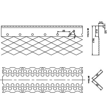 Angle beads roll forming machine