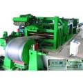 Thin sheet leveling and cut to length machine