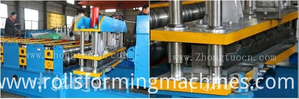 Glazed tile roll forming machine