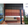 Metal stone ridge cap roofing tile making machine