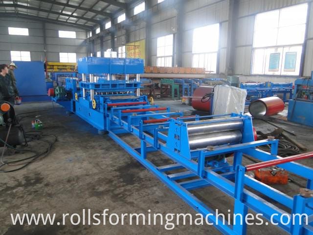 table for Freeway Steel Guardrail Forming Machine