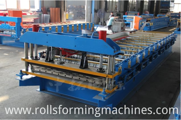 roof sheet roll forming machine