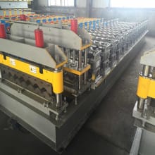 Metal steel roof tile press machine