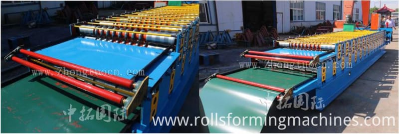 Double Layer Wall Panel Metal Roof Sheet Roll Forming Machine