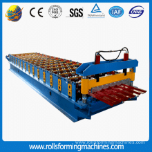 Trapezoid steel roof sheet roll forming machine