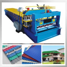 780 glazed tile roofing machine steel roofing roll forming machine