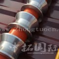 Steel metal trapezoid sheet roll forming machine