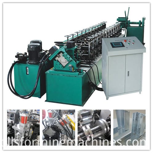 Fully Automatic Drywall Studs And Tracks Roll Forming Machine