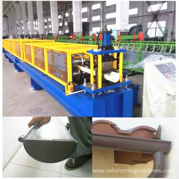 rain gutter steel roll forming machine