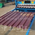 Steel metal trapezoid sheet roll forming machine