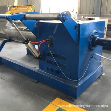 10 tons hydraulic decoiler roofing sheet machine decoiling system