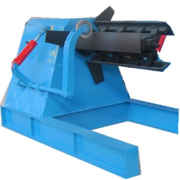 Light duty cable tray machine with cable extension
