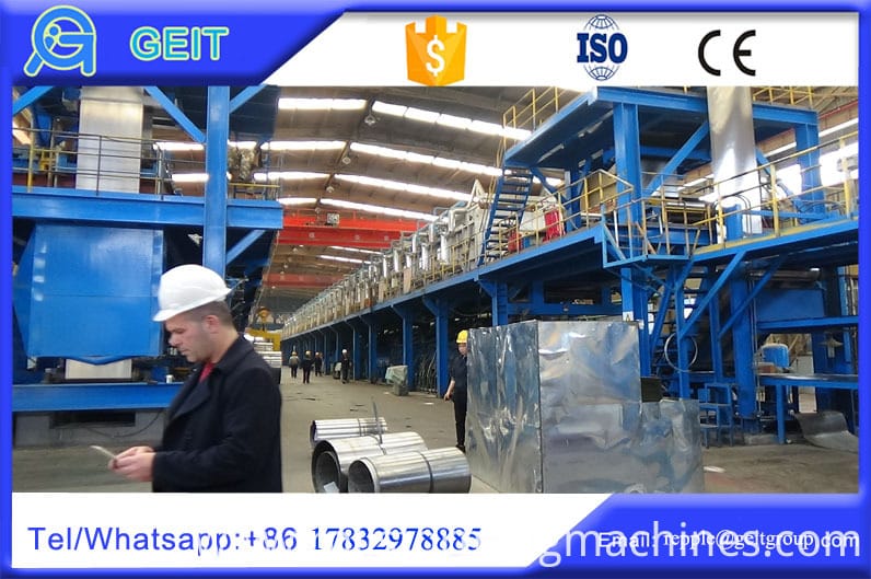 hot dip galvanizing line