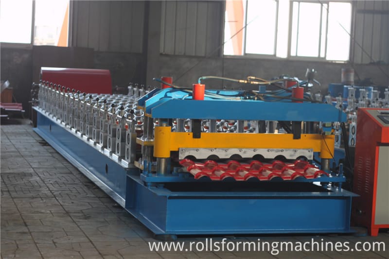 Glazed Tile Roll Forming Machine