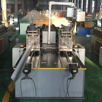 combined two line ceiling channel light gauge steel stud roll forming machine