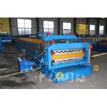 Double Deck Colored Steel Roll Forming Machine