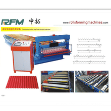 Aluminium Wave Profile Roofing Corrugated Forming Machine