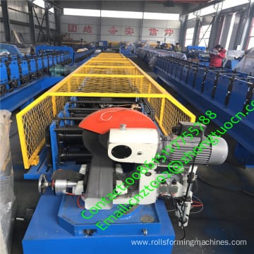 Downcomer gutter pipe production line