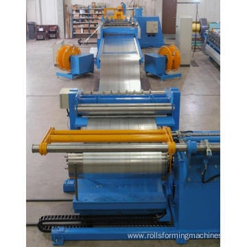 Automatic steel coil slitting line