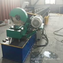 Rolling shutter side channel making machine