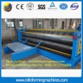 Horizontal round wave roll forming machine