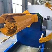 10 tons uncoiler with car 10 tons decoiling machine with car