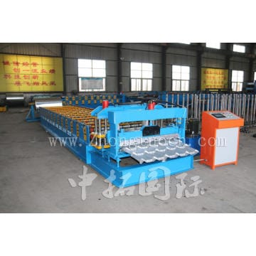 Metal Galvanized Glazed Tile Roll Forming Machine