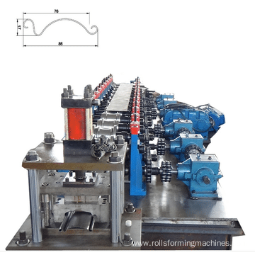 Metal shutter door rolling machine