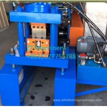 Slotted strut channel forming machine