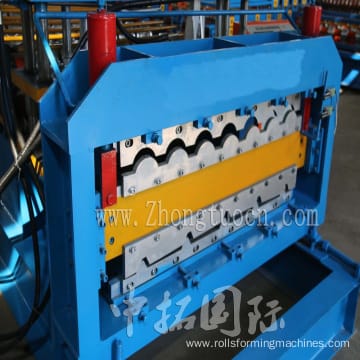 Double Layer Floor Board Tile Roll Forming Machine