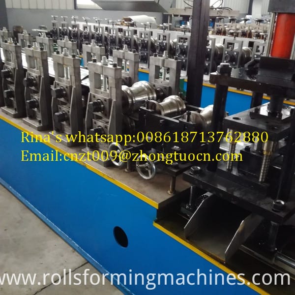 gear box transmission shutter door roll forming machine 12 