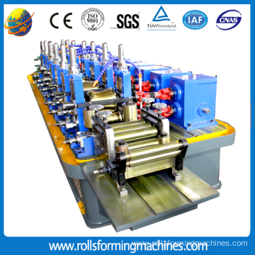 Roll forming machine for making steel pipes/pipe making machine