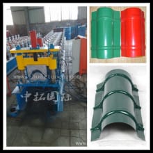 Galvanized Steel Ridge Cap Roll Forming Machine