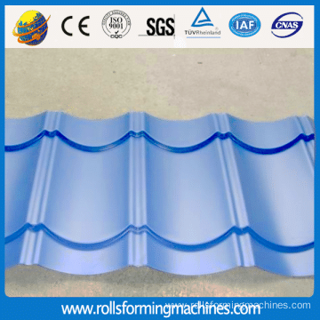 Villa Glazed Tile Roll Forming Machine