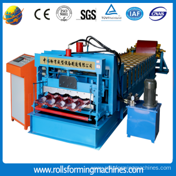 Glazed Tile Steel Roofing Sheet Machine