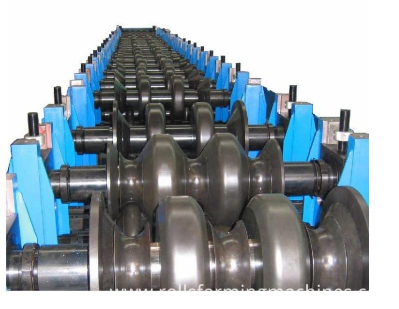 Steel Road Crash Barrier Machine