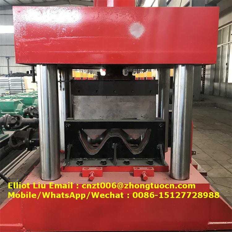 expressway crash barrier roll forming machine (1)