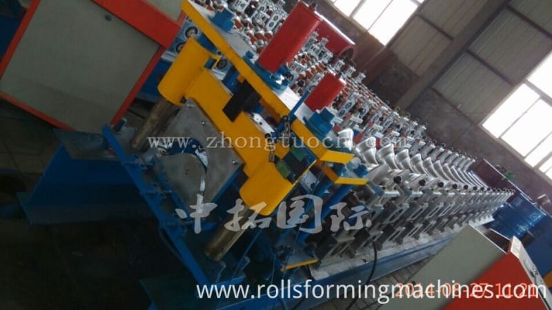 Metal Ridge Cap Tile Making Machine 02